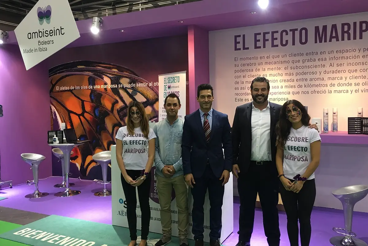 Ambiseint en una feria de franquicias