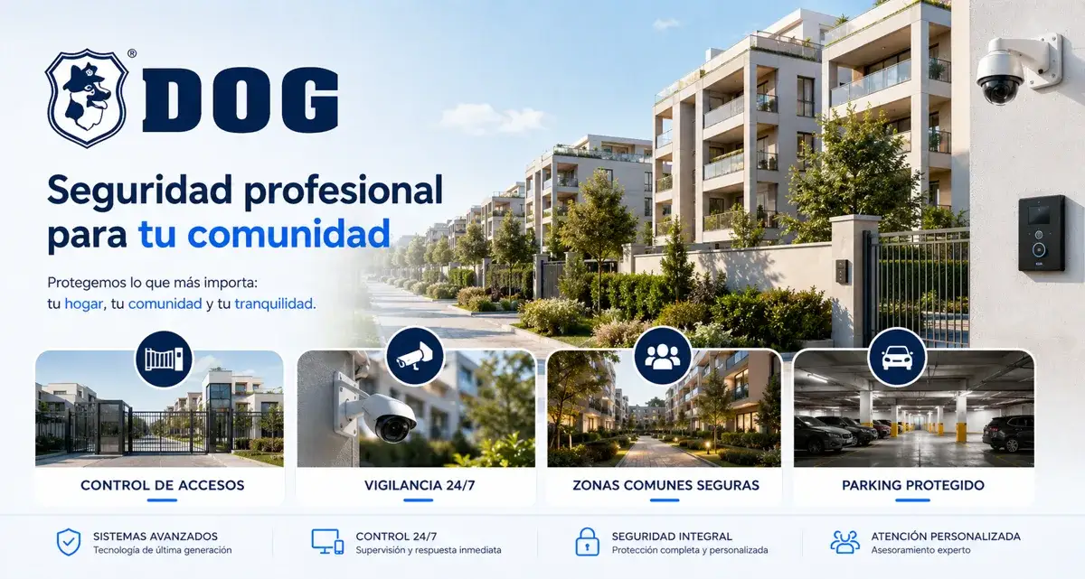 Sistema de alarma de DOG Seguridad instalado en una vivienda